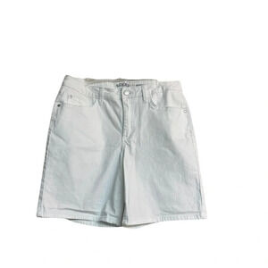 Rider by Lee midrise white shorts size 10 medium